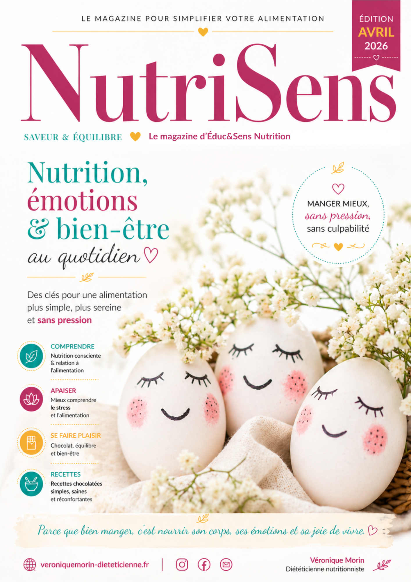 NutriSens, le magazined'Éduc&Sens Nutrition