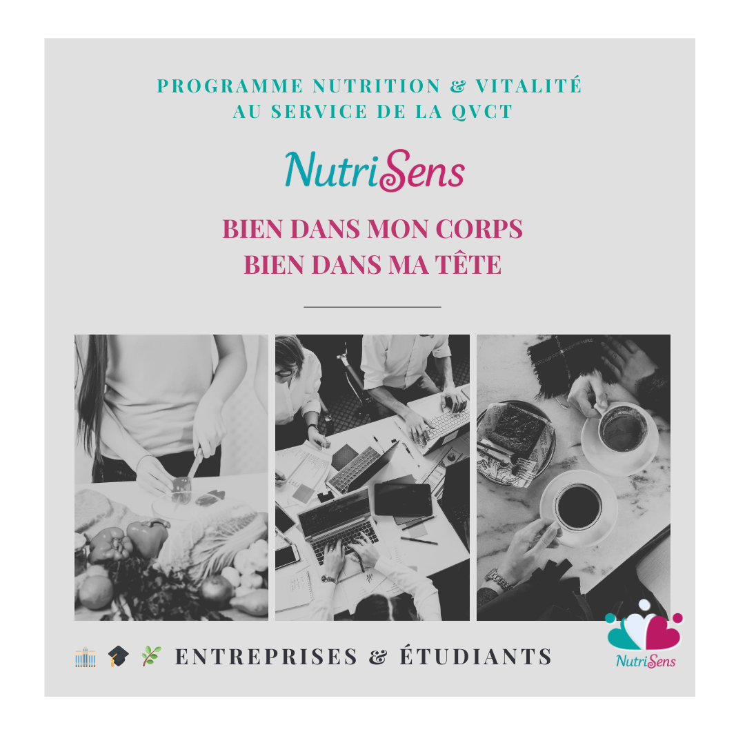 NutriSens, un programme numérique de nutrition et bien-être pour les entreprises et les étudiants