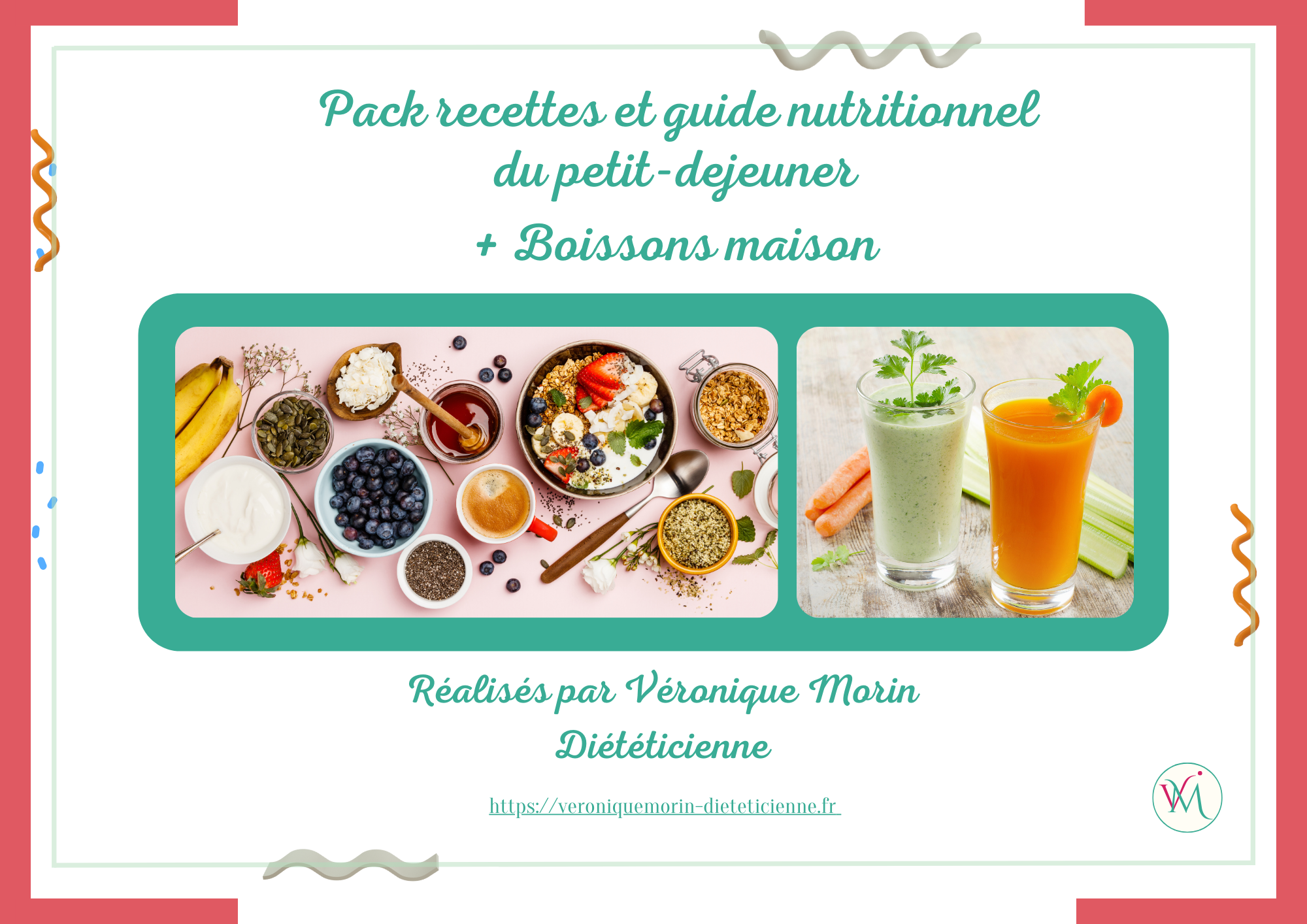 Pack livret recettes et guide - spécial petit-déjeuner/boissons maisons